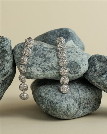 Orecchini Alisei Donna in Argento Zircone O326 - O326